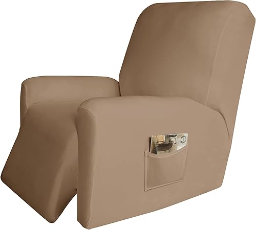 Easy-Going - Funda elástica de microfibra para sofá reclinable, con elastano, ajustable a tu sofá, lavable, protege tus muebles, con elástico en la