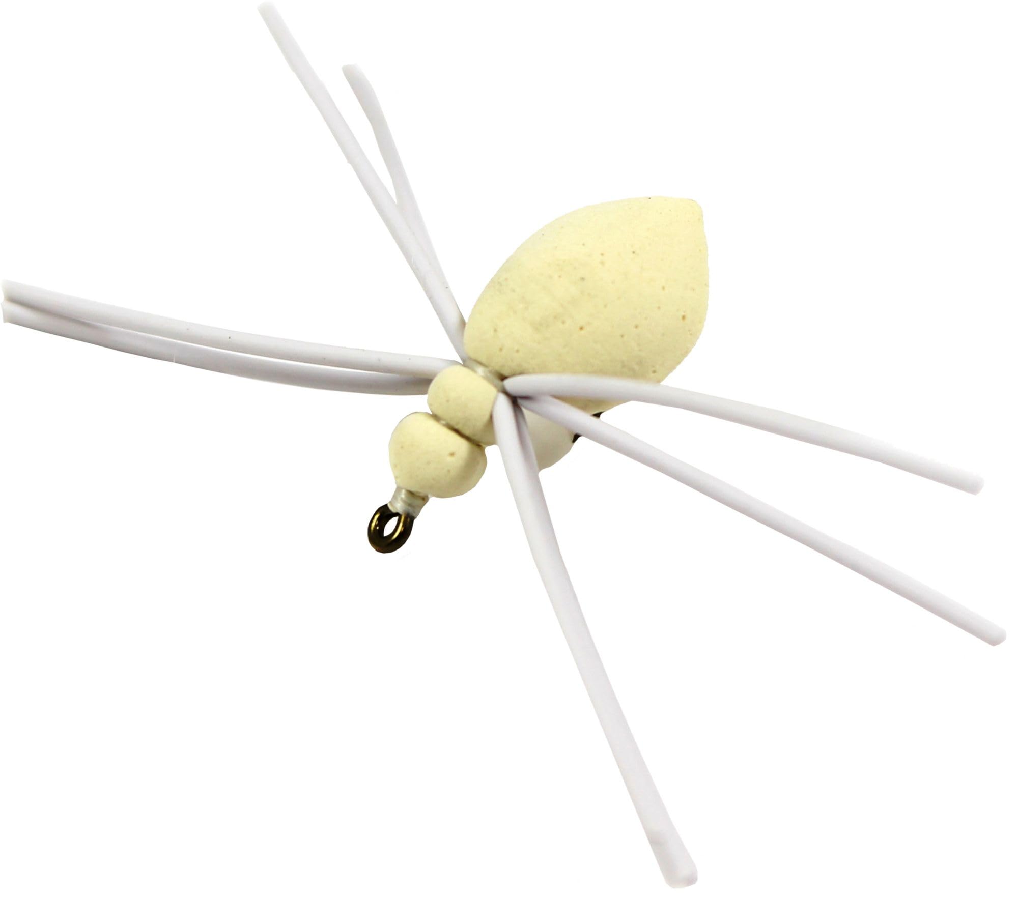 K&E STOPPER LURES Floating Spider/Size 10 / White 3PK-image-46