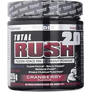 Joe Weider Total Rush 2.0, 375 g Dose (Cranberry)