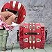 Shipenophy Button Accordion, Lightweight Concertina Three Colors Available Strong And Sturdy with Bag for Training Exercise for Musician for Music Training Class(Red)