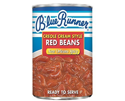 Blue Runner Creole Cream Style Red Beans - New Orleans Spicy (6-pack) by Blue Runner