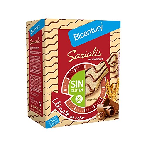 Bicentury - Multicereals bar sarialis gluten free - 78g - Milk Chocolate