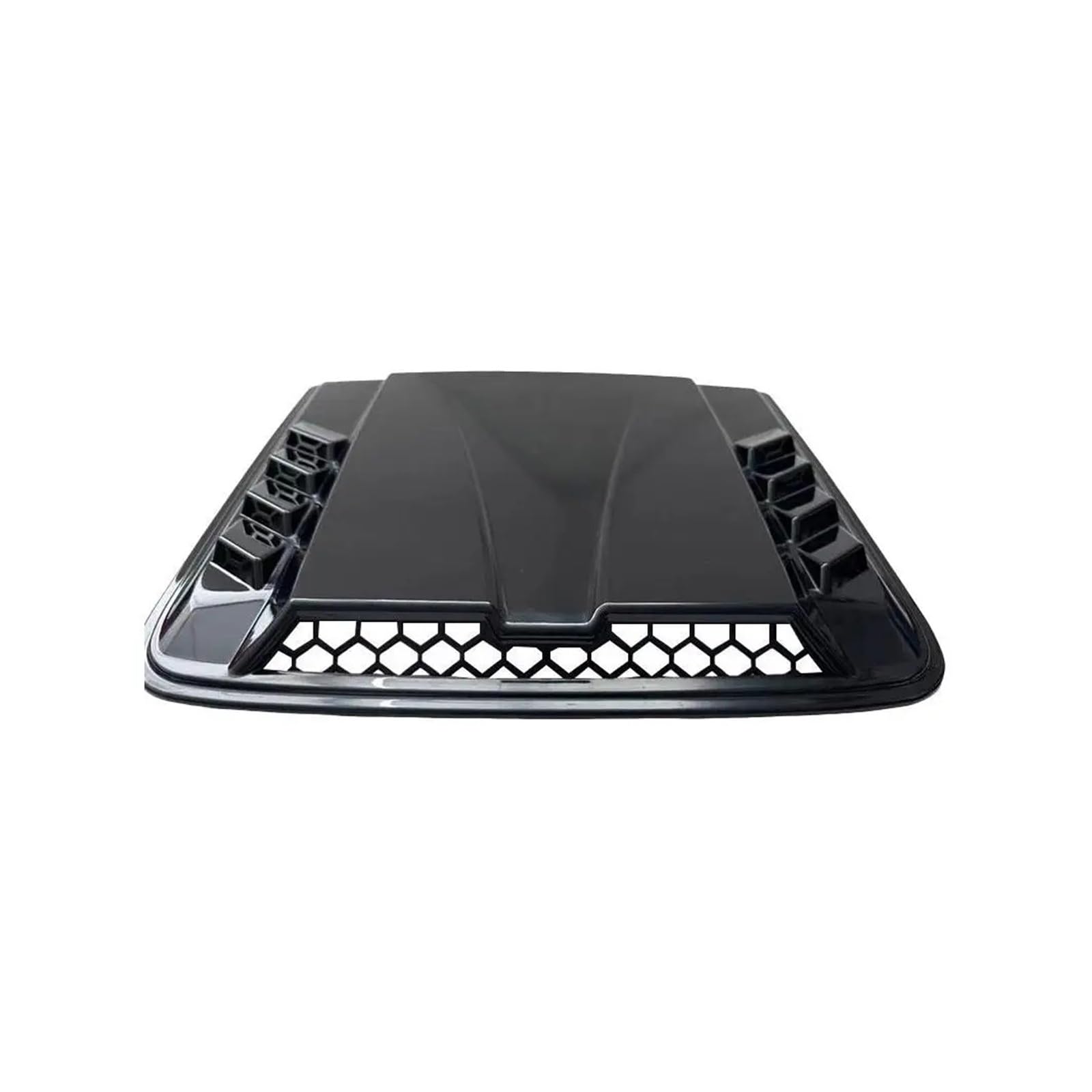 Bonnet Moulding Universal Car Hood Decorative Stickers Air Outlet Cover Trim Scoop Fake Air Flow Vent Covers(A)