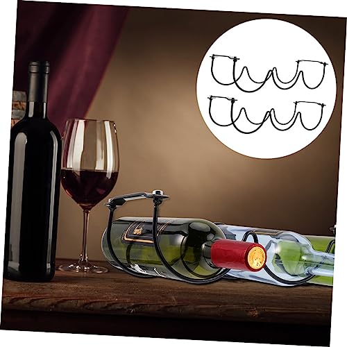 Soporte para Botellas de Vino Negro Garneck de Hierro miniatura 7