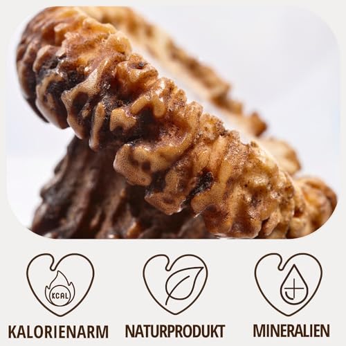 PetLove Damhirsch Geweihstange für Hunde & Welpen • Hirschgeweih Hund • Natürliches Geweih • Kauspielzeug Größe M (75-150g)