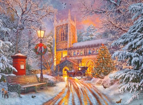 Ravensburger - Puzzle 500 pièces - Un Noël étincelant