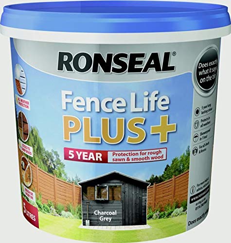 2XFence Life Plus, Charcoal Grey, 5 Litre