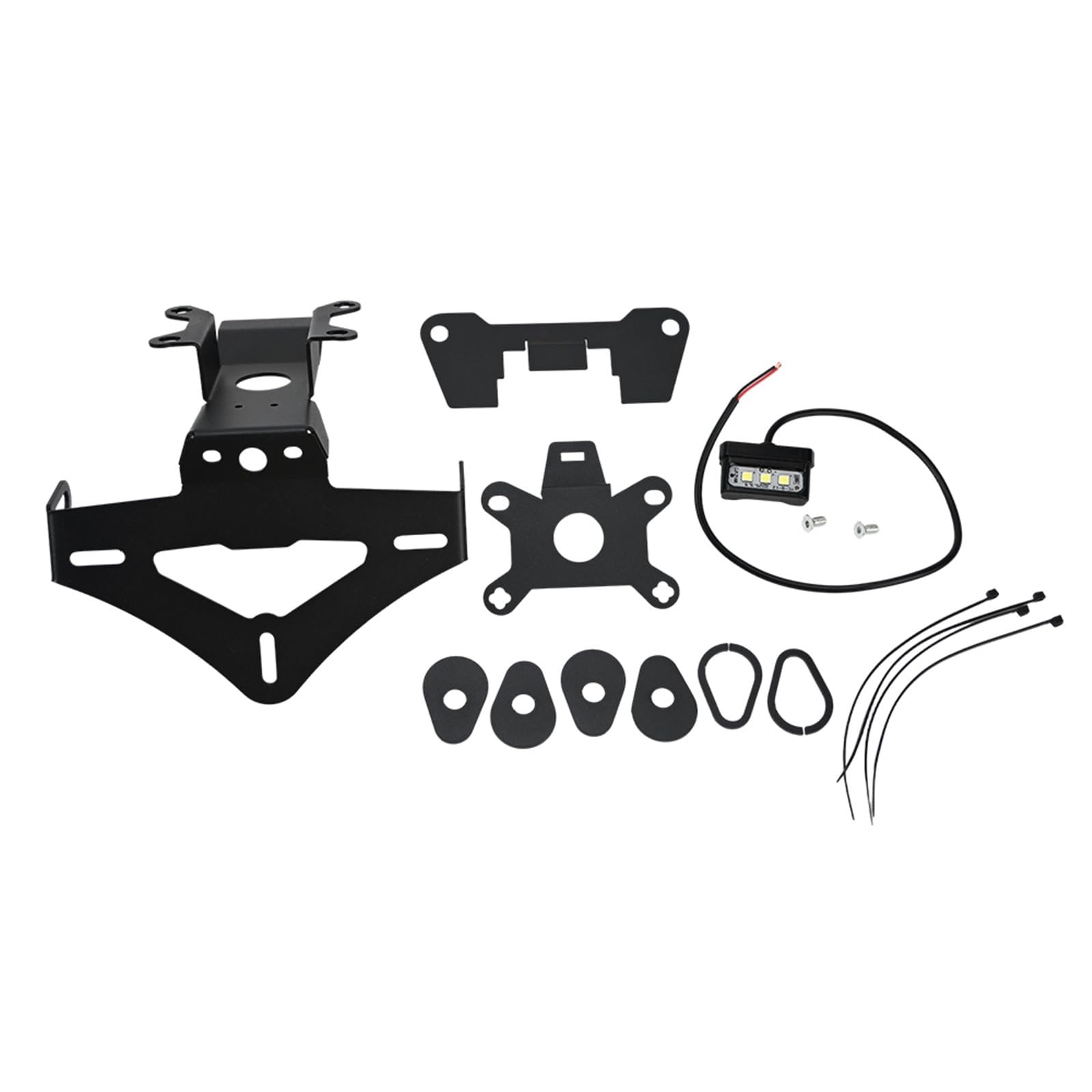 Portatarga Per Moto Con Supporto Per Luce Posteriore, Eliminatore Parafango E Per Y&amaha MT-07 MT07 2025 2026
