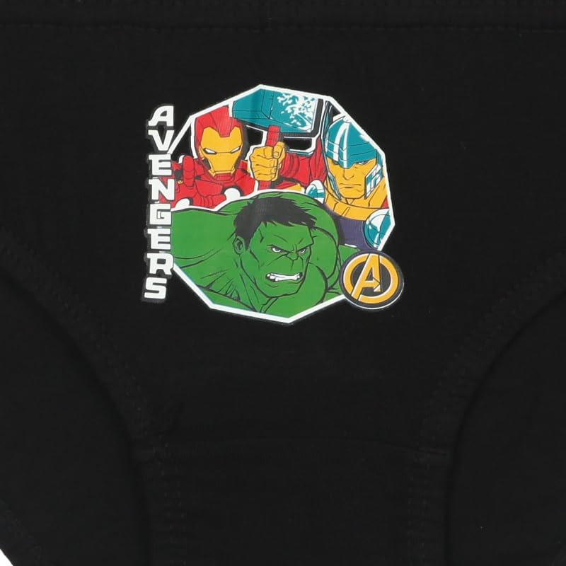 Image of Boy's Cotton Printed Brief Pack of 5 Print Suitable for All Day Wear with Ultrasoft and Durable Waistband for Rash Free Experience (Color & Print May Vary)