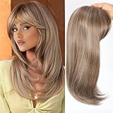 Civrie Hair Toppers for Women with Thinning Straight 18 inch Synthetic Hair Topper 6.5
