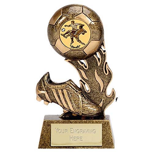 all Things - Pallone da Calcio con Incisione Personalizzata, 9,5 cm