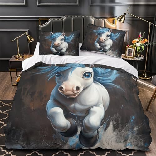 Housse de couette cráneo 3D haut de gamme en microfibre soft pour lit King Size - 4