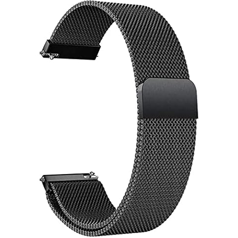 Correa de Reloj de Acero Inoxidable de Malla con Cierre Magnético Cover