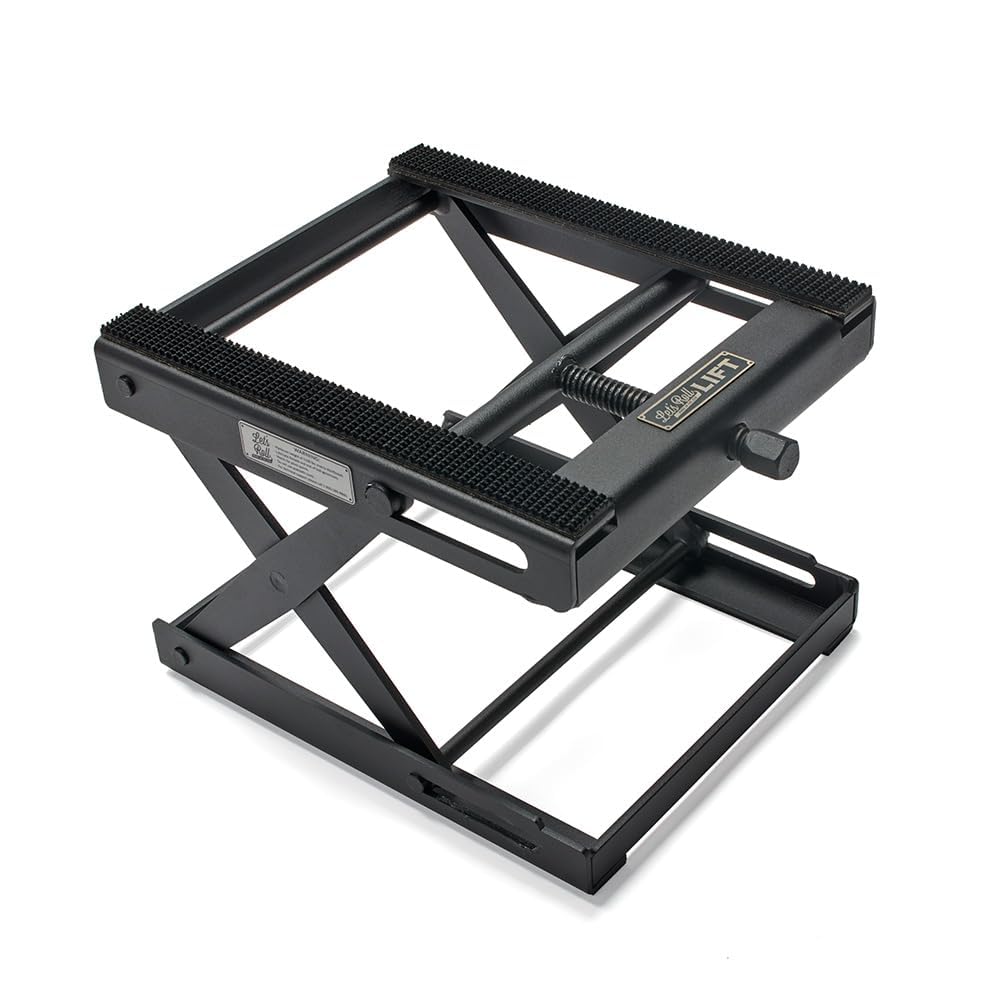Let's Roll Standard Motorcycle Lift Jack - 1200 LB Heavy Duty Scissor Jack Stands, Scissor Lift Jacks, Motorcycle Accessories, Stable Garage Lifts