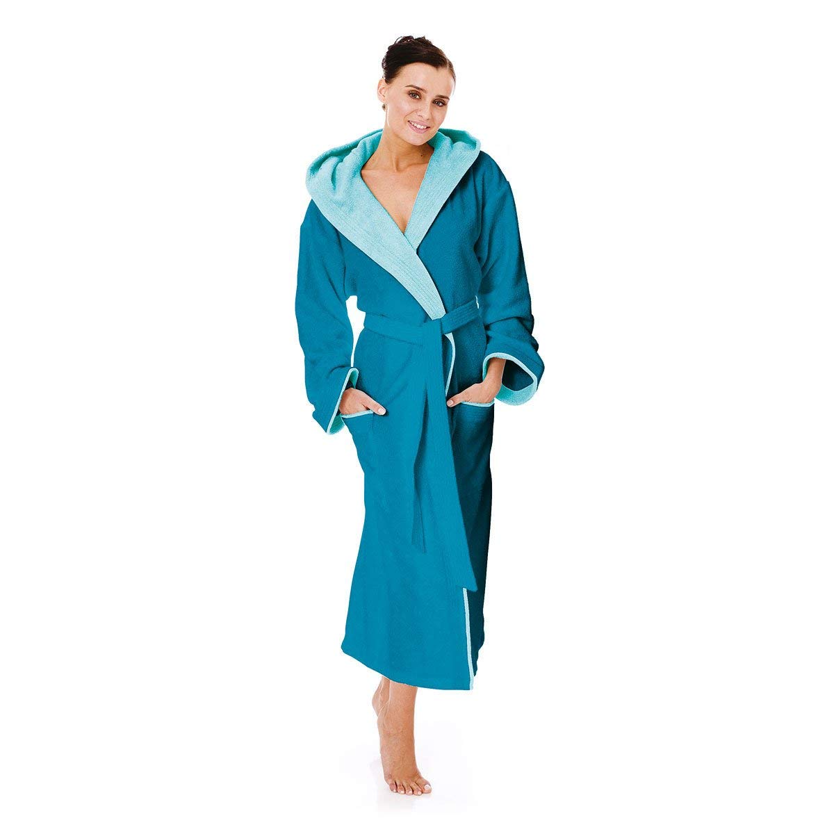 Egeria Cairo Stream Unisex Accappatoio, Cotone, Stream, 42 x 32 x 10 cm