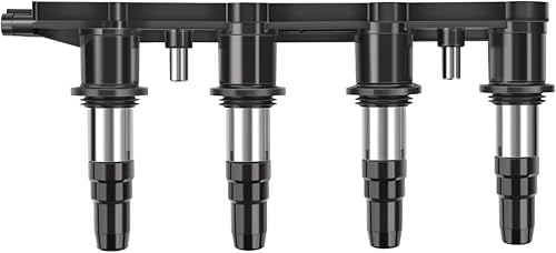 MAS Paquete de bobinas de encendido compatible con Chevrolet Pontiac 2007 2008 2009 2010 2011 2012 2013 2014 2015 Aveo 5 G3 Cruze Sonic Suzuki