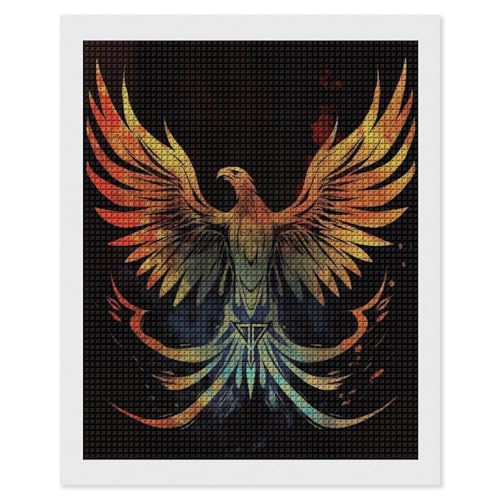 Peinture diamant 5D Phénix maccbn, idée cadeau originale débutant pour anniversaire et fête