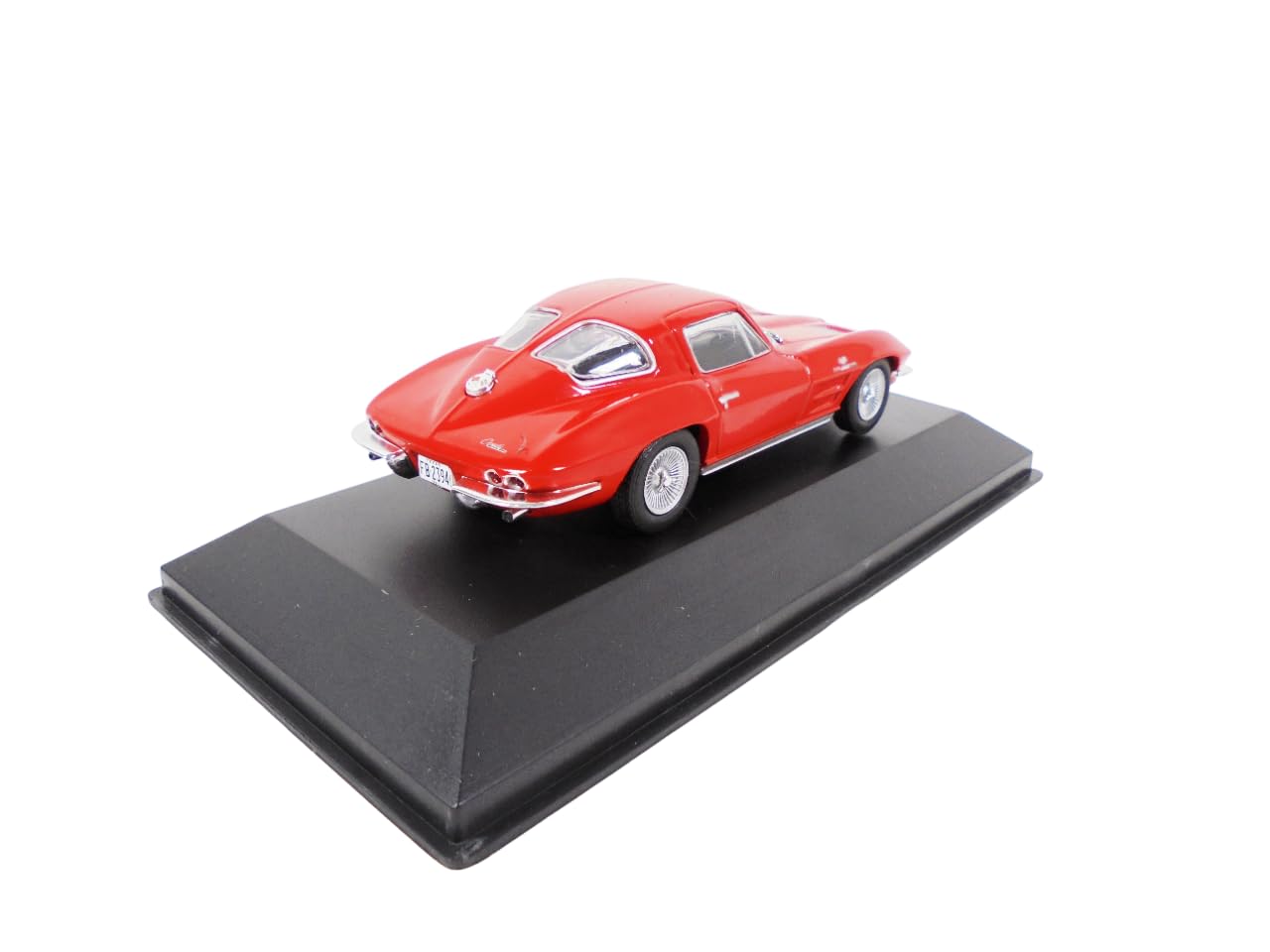 OPO 10 - 1/43 scale model car compatible with CHEVROLET CORVETTE C2 STINGRAY COUPE 1963 - AC04, Multicolor - Image 3