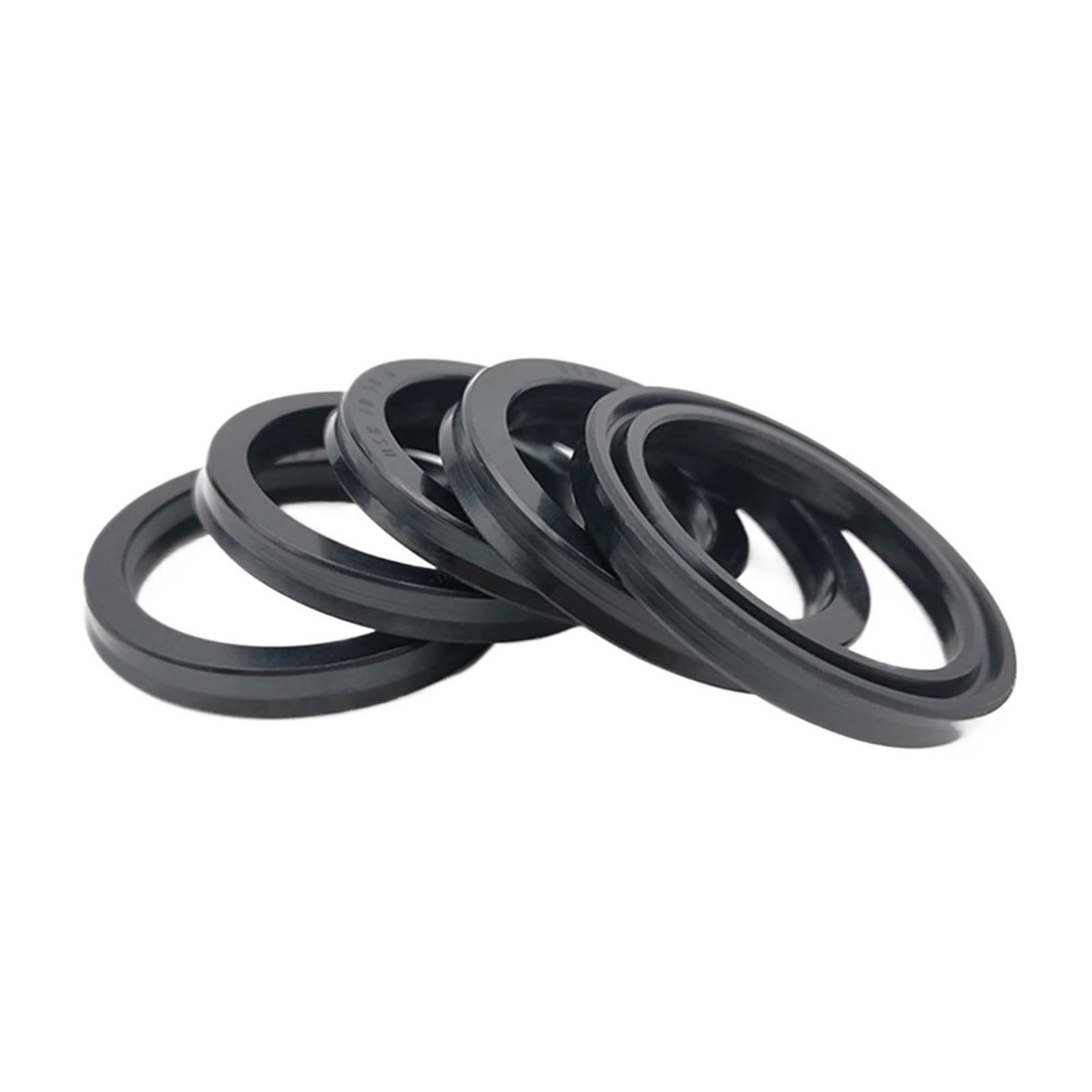 20 pezzi USH-(ID 11,2~32 mm) Guarnizioni for stelo pistone - Guarnizioni for olio idraulico NBR for cilindri -35°C~105°C Alta pressione(USH-22.4x30.4x5)