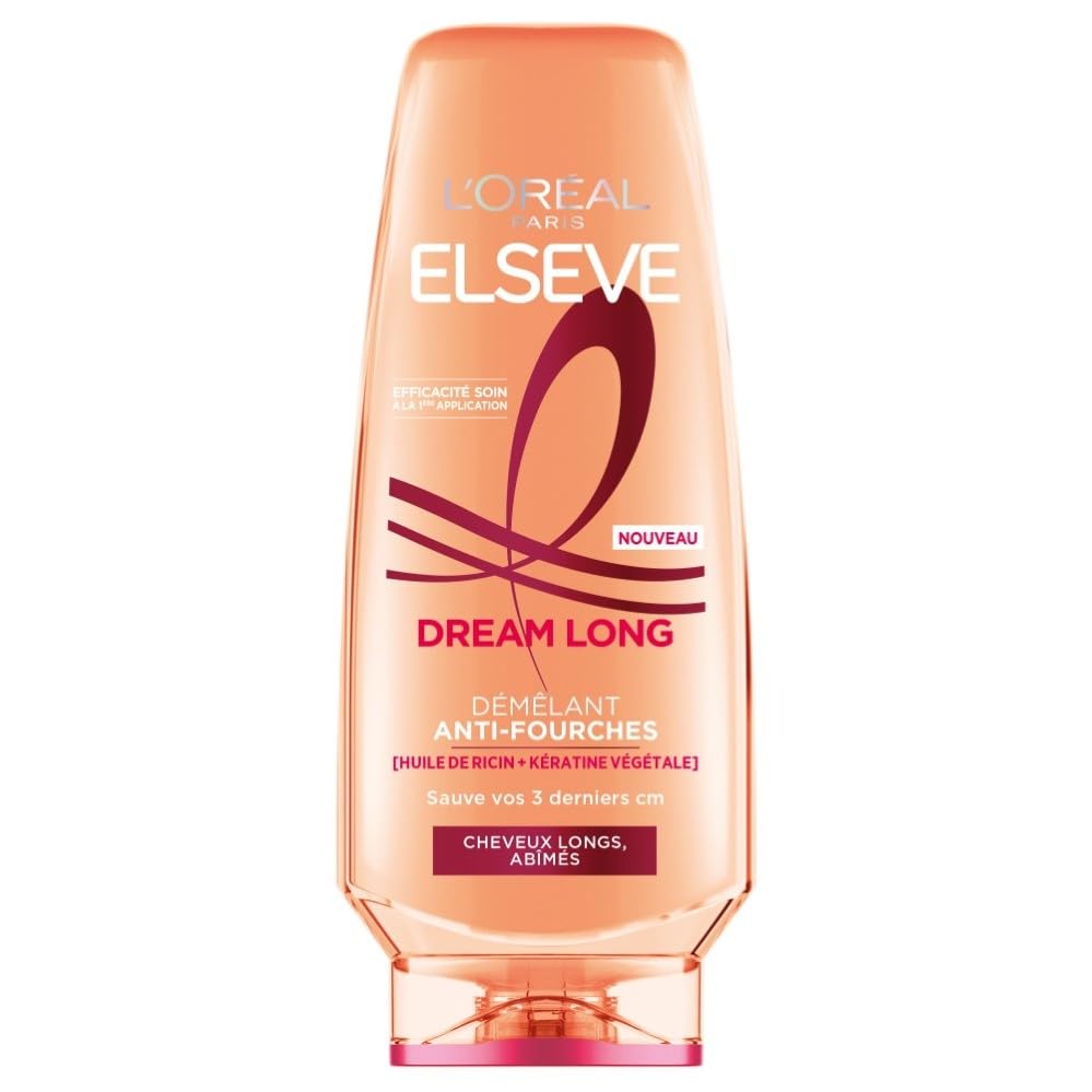 L’ORÉAL PARIS - Après-Shampooing Démêlant Anti-Fourches - Pour Cheveux Long et Abîmés -...