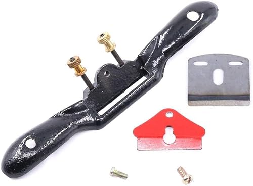 Adjustable Spokeshave Plane With Flat Base, Metal Blade For Wood Shave, Smooth Planes, Wood Carver, Woodworking Planes, Premium Hand Manual Tool #TOP3