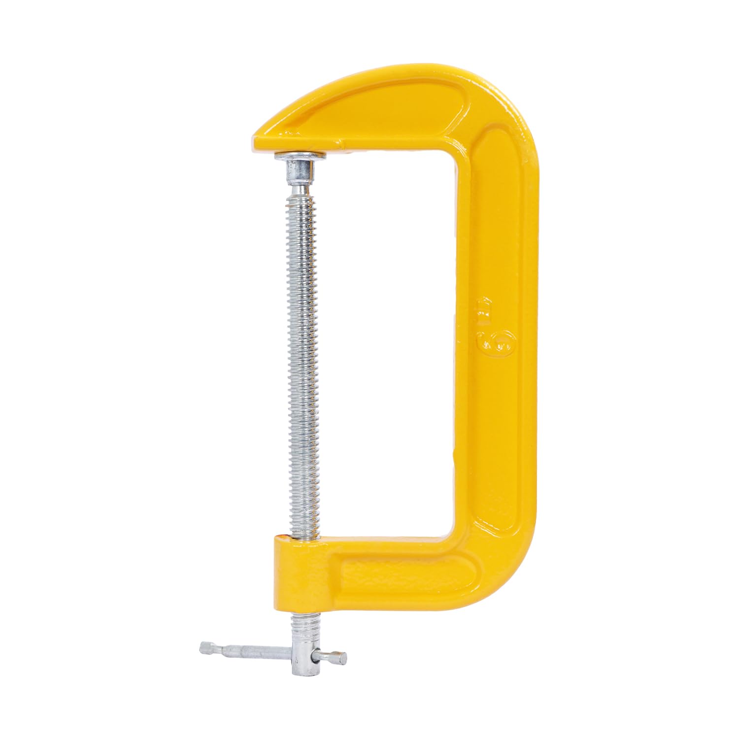 6 Inch C Clamp SH 11437 - Forged Cast Iron, Heavy Duty G-Clamp duly Powder coated for rust prevention, High Strength Structure Design for Metal and Wood Working. Professional Quality-image-22