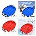 RNXRZANK 2Pcs's Snow Sled Downhill Sledge Skiing Sliding