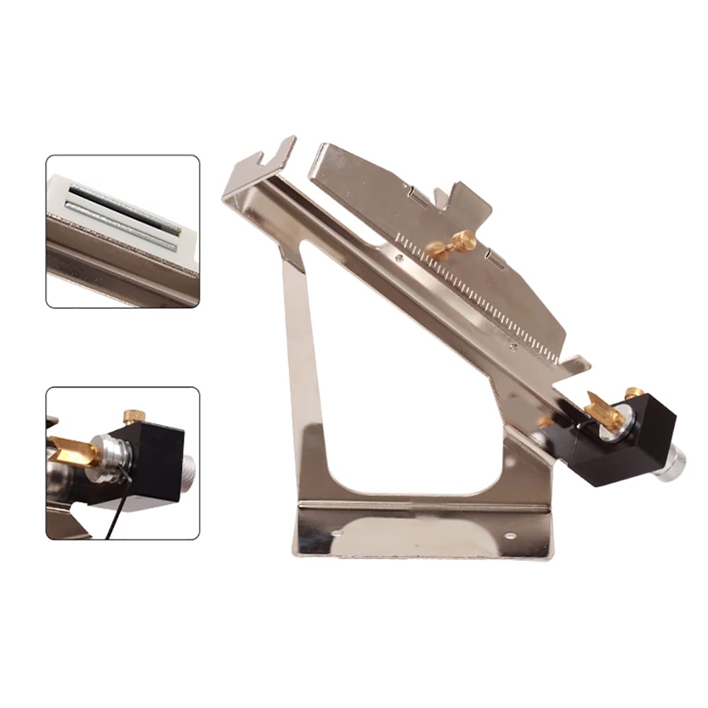 iDili DIY Adjustable Fletching Jig Arrow Paste Feather Auxiliary Tool Archery Equipment with Precision Divider