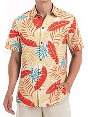 Banana Leavs Printed on Creamy Beige