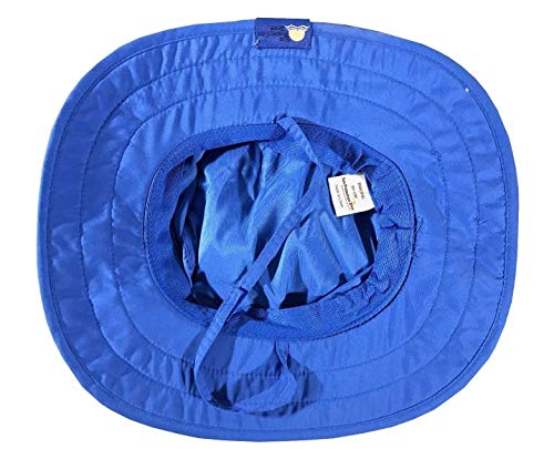 Sun Protection Zone Kids UPF 50+ Safari Sun Hat, Blue Sharks, Uv Sun Protective, Lightweight, Straps, One Size4