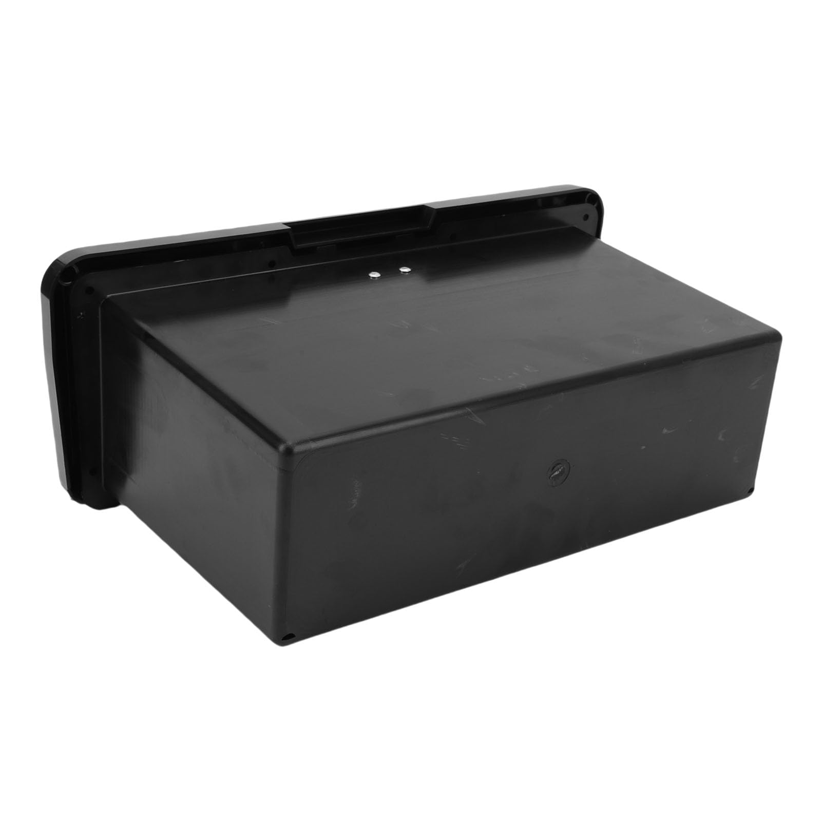 Aramox Almacenamiento de Yates para Pontones de Barcos, Caja de Muelle de ABS con Portavasos, Multifuncional para Yates, Veleros, Barcos de Pesca y Vehículos Recreativos, Tamaño 11,42 X 6,69 X 4,33