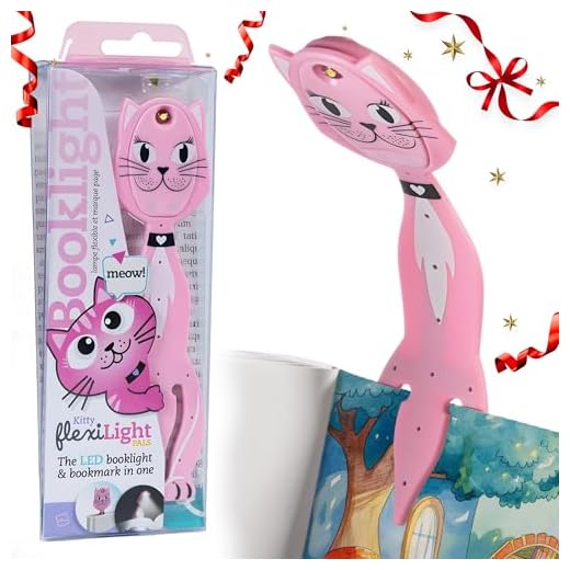 Gifts for Readers & Writers Luz de Lectura Flexilight Pal | Marcador y Luz de Lectura 2 en 1 | Lámpara LED con Clip | Luz de Libro para Leer para Niños, Adultos | Accesorios Libros | Regalo Lectores