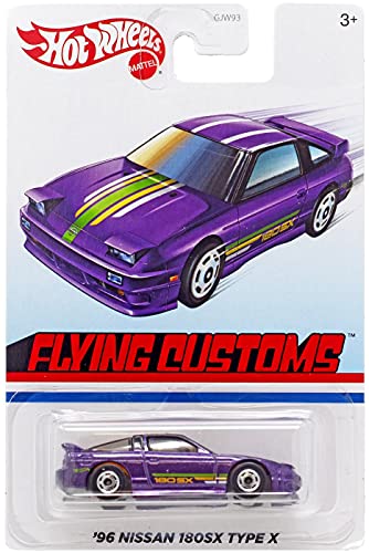 Mattel Hot Wheels Flying Customs '96 Nissan 180SX Type X, puprle