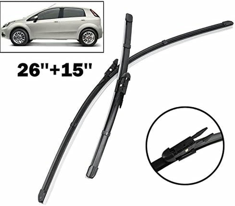 Escobillas limpiaparabrisas Delanteras JUWENFF, para Fi&at Punto EVO 2009-2016, escobillas limpiaparabrisas para Coche, limpiaparabrisas, Ventana de Coche