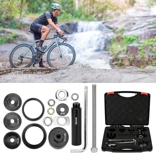 Kit Instalacão Remoção De Rolamentos Bicicleta Bike Press Fit Pró o Mais Completo Da Categoria De Fe