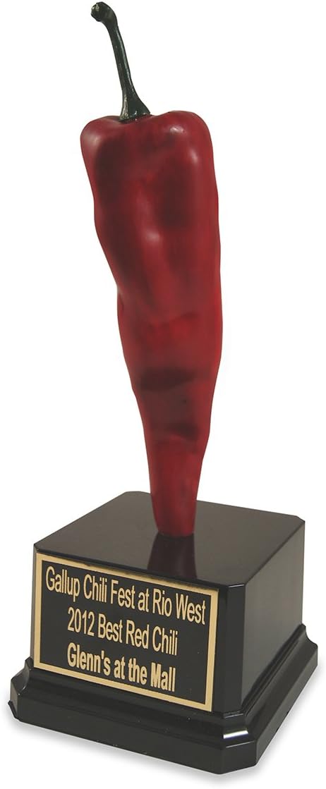 Red Hot Chili Pepper - Funny Trophy, Chili Eating Competition, Food Eating Contest, Sexy Award, Bachelorette Gift