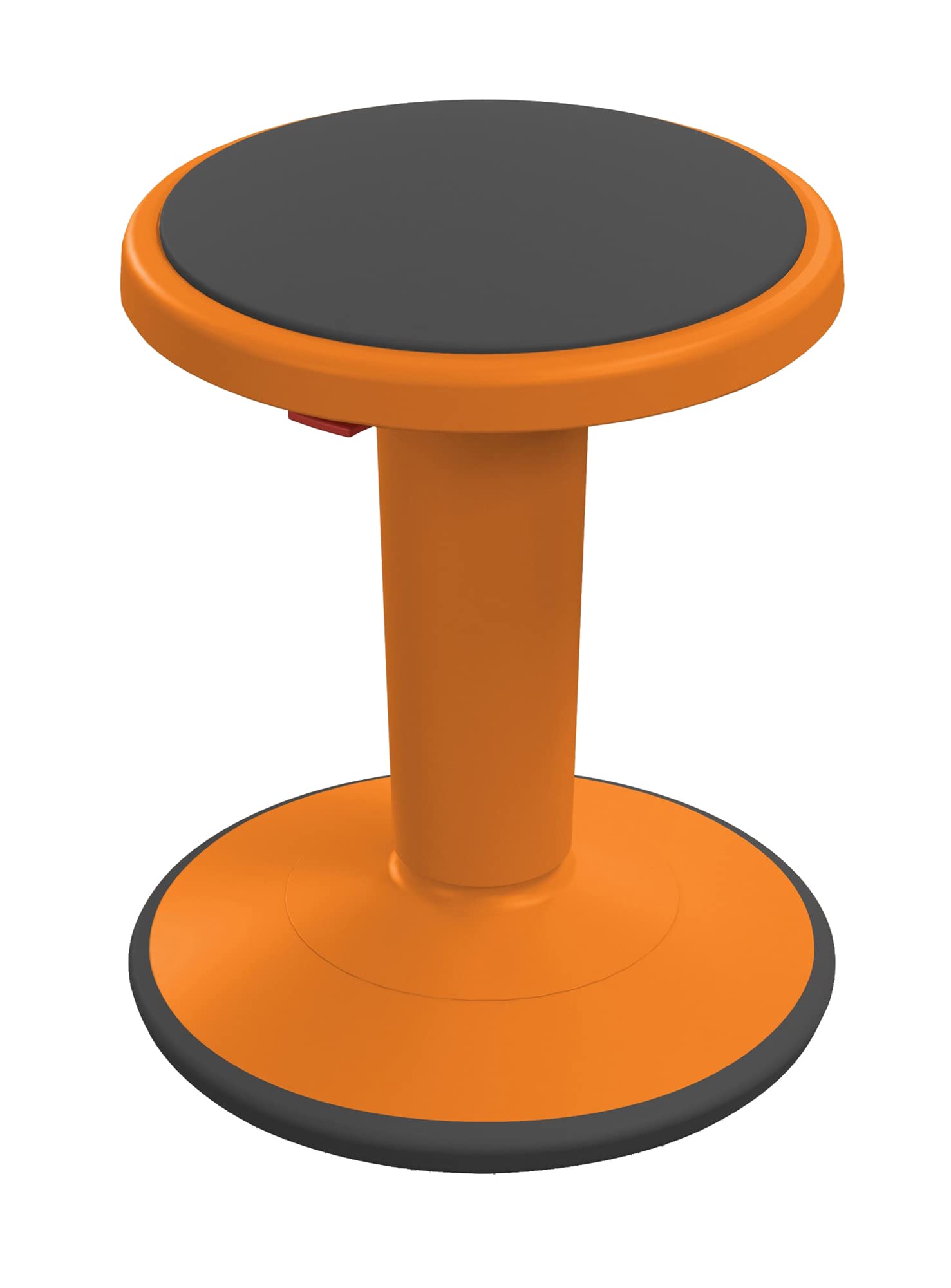 MooreCo Hierarchy Height Adjustable Grow Stool- Short Stool (Orange) (50960-ORANGE)
