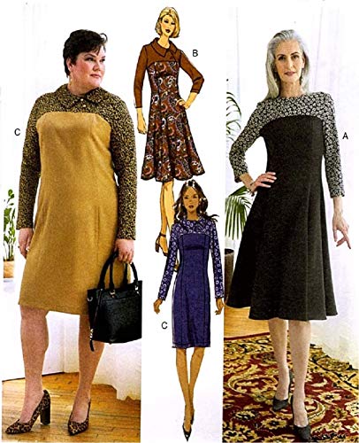 Butterick Paper Pattern-B6707Rr-Misses/Plus Size-Dress