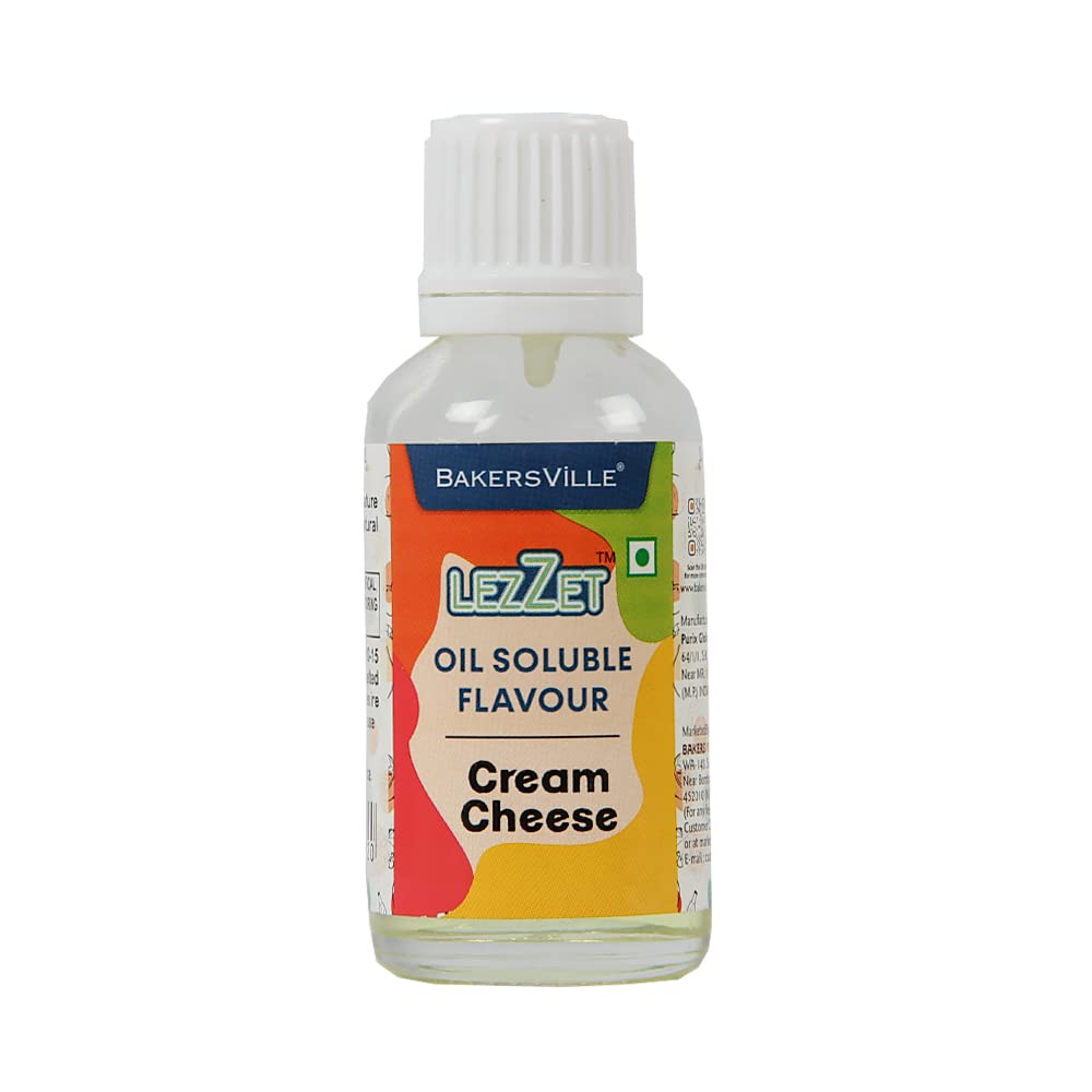 Lezzet Premium Concentrated Oil Soluble Flavour Essence ( Cream Cheese ) for Chocolate, Cake Making, Candy, Cookies, Ice Creams, Desserts | Water & Oil Soluble | Sugar-Free | 30ml (B09TP8CNCH) Amazon Price History, Amazon Price Tracker