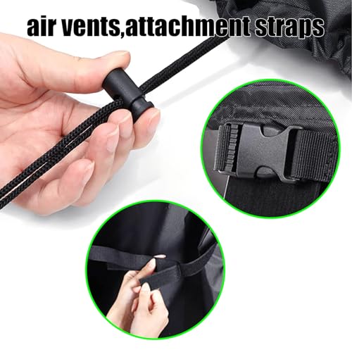 Fundas para muebles de jardín resistentes al viento funda para sofá grande 8