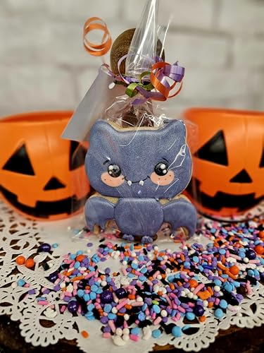 Halloween sugar cookies (Bat)
