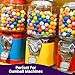Gumballs Bulk 1/2inch 1 Pound Bag - Gumballs For Gumball Machine - Gumball Machine Refills - Assorted Fruit Flavor - Bubble Gum
