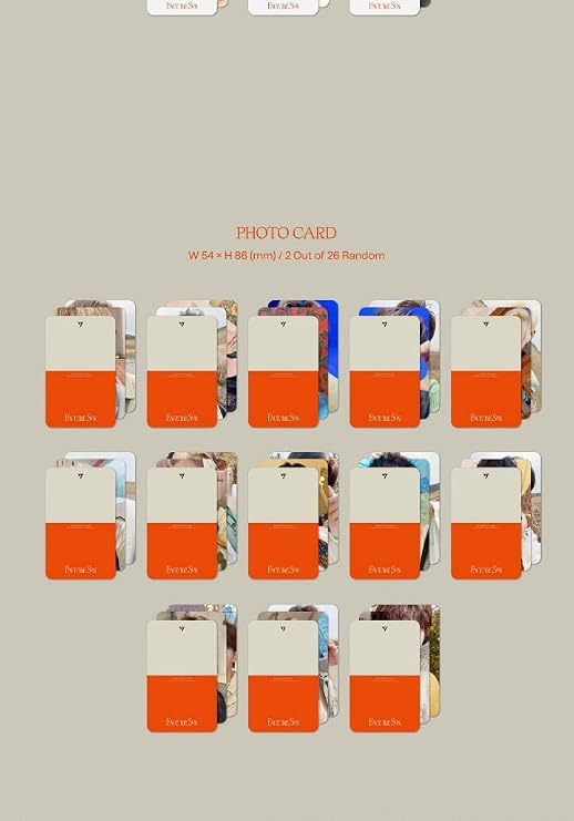 SEVENTEEN FACE THE SUN 4th Album Weverse Platform Album Version Card Holder+1p QR Card+2p PhotoCard+User Guide+Tracking