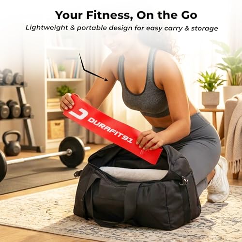 Image of Resistance Bands Set of 3(Medium to Ultra Heavy) Booty Bands for Unisex | Mini Loop Hip Bands for Toning Glute, Leg & Squat Training | Exercise Bands for Gym, Yoga, Pilates, Fitness