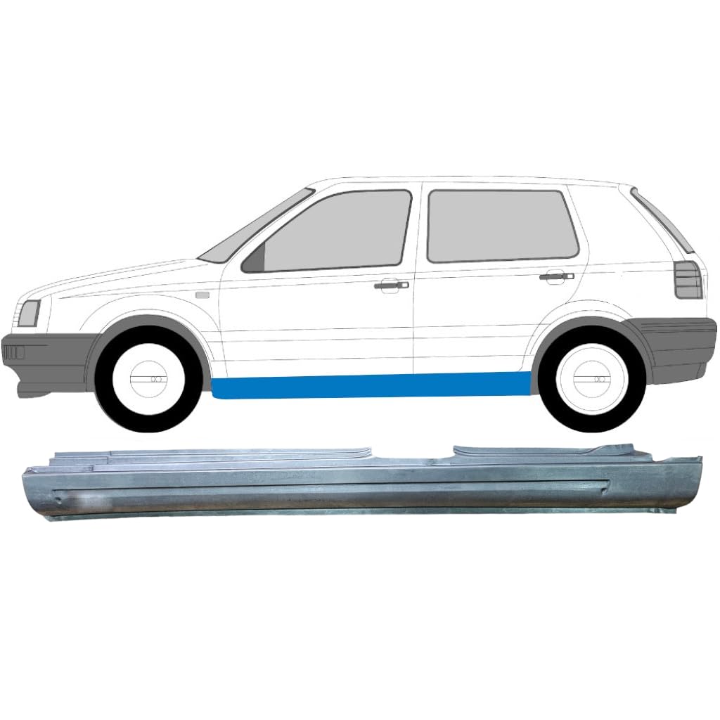 Voll schweller für Volkswagen Golf 3 1991-1998 / Links