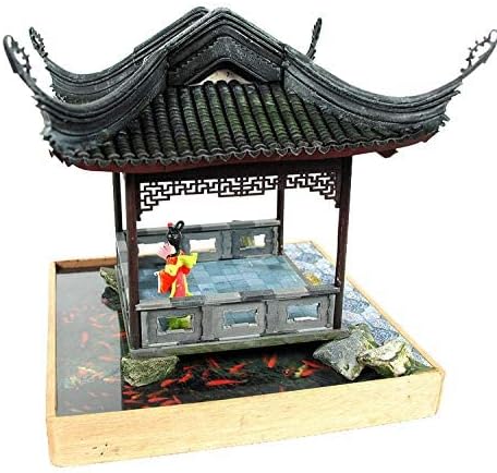 Warp United Hopu Pavilion - 1/25 Classic Chinese Suzhou Garden Pavilion Wood Architecture Model Kit