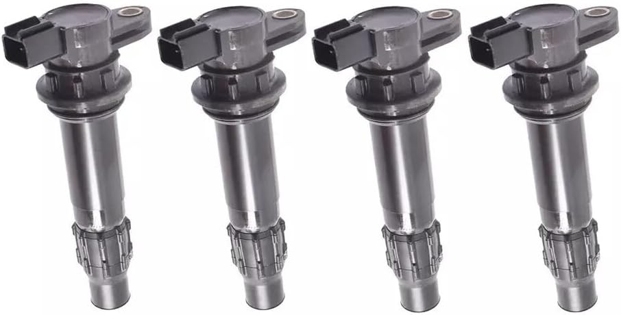 4× Ignition Coil Fit for Yamaha 6D3-82310-01-00 6D3-82310-00-00 6B6-82310-00-00 Accessories