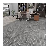 XLIHAWY Carpet Tiles, DIY 20"X 20" Carpet Rug Tiles, Non Slip Square Flooring Mats with PVC Bottom f