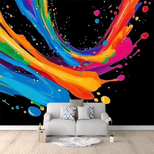 3D Large Poster Wall Mural Paint Color 300x210 cm Non-Woven Photo Wallpapers, Modern Home Deco Wallpapers for Living Room Bedroom Sofa Backdrop Murals