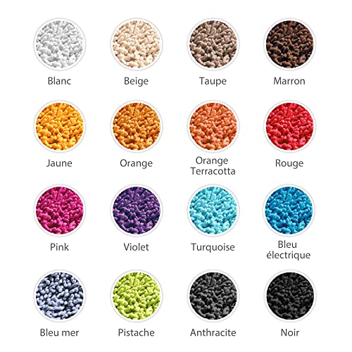 Tappetino da Bagno Ciniglia Pure - Fuxia 50x80